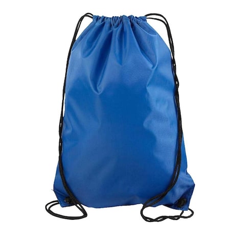 Your Shopping Depot Drawstring Backpack Royal Blue, 50PK 071-2018